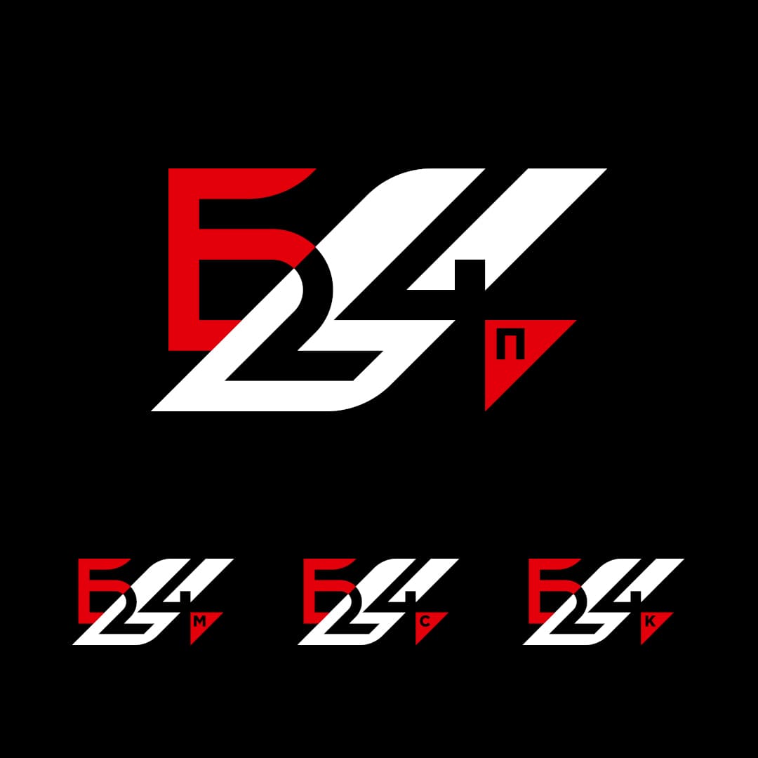 Дизайн логотипа для Группы компаний безопасности «Б24»